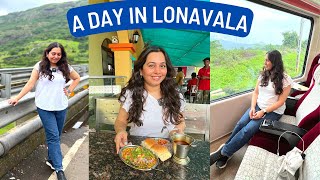 Mumbai to Lonavala in a VISTADOME Coach Train  Favorite Lonavala FOOD places [upl. by Mohamed422]