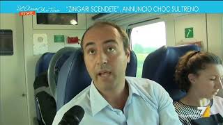 Zingari scendete annuncio choc sul treno [upl. by Meyeroff790]