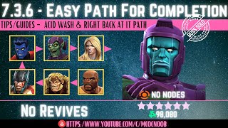 MCOC Act 736  Easy Path for Completion  How to Defeat Kang  Book 2 Act 14  TipsGuides [upl. by Kile]