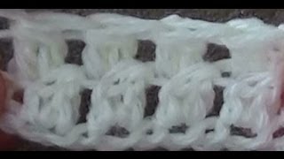 Cluster Crochet Stitch cl st 2 loop by Crochet Hooks You [upl. by Genie]