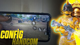 PUBG MOBİLE CONFİG OTO HS HANDCOM 340 GÜNCEL [upl. by Marena999]