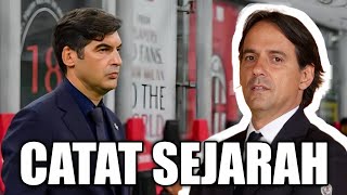 INTER VS AC MILAN  INZAGHI CATAT SEJARAH FONSECA SIAP MENDERITA [upl. by Kalb]