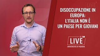 Ecco come si comporta lEuropa in tema di disoccupazione [upl. by Acinoj]