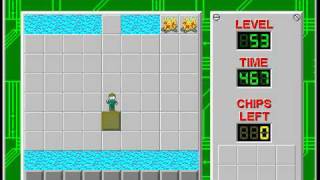 Chips Challenge 1 level 53 solution  449 seconds [upl. by Enahsal458]