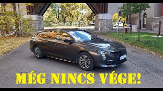 Peugeot 508 SW BlueHDi 2023 teszt  Még nincs vége [upl. by Castara]