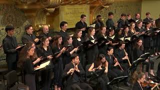 Yale Schola Cantorum Bach B Minor Mass Hosanna [upl. by Anesusa]