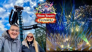 Alton Towers Fireworks Vlog 2023  FINAL DAY Of The Season [upl. by Leirraj]