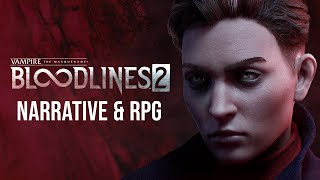 Vampire The Masquerade  Bloodlines 2  Narrative amp RPG Stream [upl. by Winonah733]