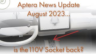 Aptera News Update August 2023 [upl. by Eilitan958]