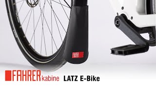 LATZ EBike • Schmutzfänger für Schutzblech 6065 mm  Spritzschutz  FAHRER Berlin [upl. by Gualterio]