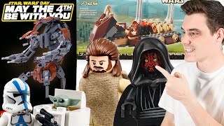 EVERY LEGO Star Wars SET amp PROMO for MAY 4th 2024 Battle Droid Carrier Sith Infiltrator amp MORE [upl. by Enilecram]