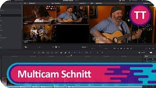 Multicam Schnitt mit Davinci Resolve  Tutorial DeutschGerman [upl. by Cinnamon120]