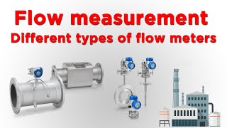 Flow measurement and Different types of flow meters  Industrial Instrumentation [upl. by Haiacim]