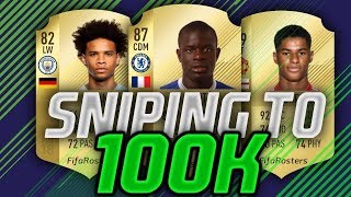 FIFA 18 BEST SNIPING FILTER TRADING TIPPS 100K Pro Stunde [upl. by Arbma]