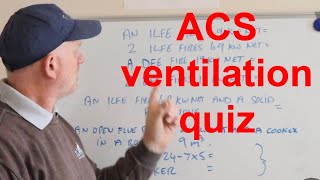 ventilation ACS revision quiz [upl. by Aicillyhp]