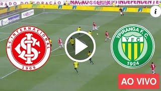 Ao Vivo Inter x Ipiranga Campeonato Gaúcho [upl. by Eiramenna874]