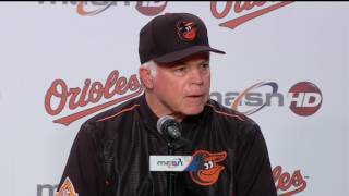 Buck Showalter on Orioles schedule [upl. by Ripleigh702]