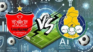 Persepolis VS AlGharafa  پیش بینی بازی پرسپولیس و الغرافه با هوش مصنوعی [upl. by Carmine147]