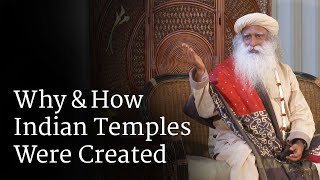 Why amp How Indian Temples Were Created  Sadhguru  Shemaroo Spiritual Life [upl. by Paulsen]