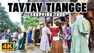 4K Exploring TAYTAY TIANGGE Unveiling Fashion Finds and Prices  MustSee Shopping Tour [upl. by Hibbitts]