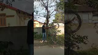 MTB 360° rotate 🥵🔥treandingbike viralvideo cyclestund wheelie [upl. by Saberhagen626]