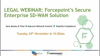 How Forcepoint Secures SD WAN [upl. by Tem]