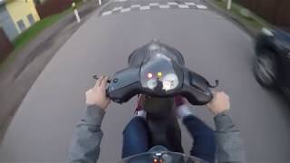 Piaggio Zip 70cc Wheelie [upl. by Revorg]