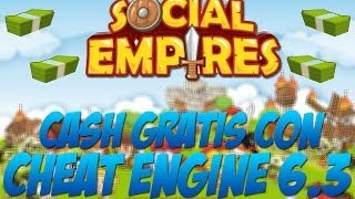 HACK DE CASH SOCIAL EMPIRES CON CHEAT ENGINE 63 [upl. by Nagar]