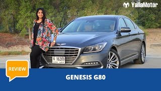 Genesis G80 2019 Review  YallaMotorcom [upl. by Bruis]