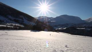 A beautiful day to quotpulkquot in Norway [upl. by Esilahc884]