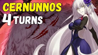 FGO NA Jalter vs Cernunnos 4T   Lostbelt 6 [upl. by Ahsoj]