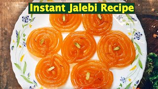 Instant Jalebi Recipe  झटपट जलेबी Jalebi youtubeshorts ytshorts [upl. by Siladnerb]