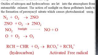 Photochemical smog 1 [upl. by Ariew]