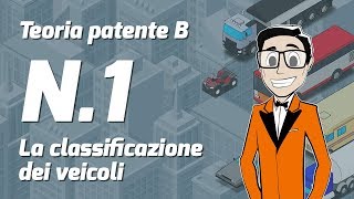 Teoria patente B  Lezione1  La classificazione dei veicoli  Mario Racconta [upl. by Neyuh]