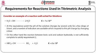 Introduction to Titrimetric analysis [upl. by Aicertap892]