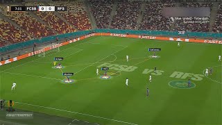 FCSB vs RFS 41 Europa League Goals and Highlights [upl. by Repooc875]