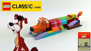 Lego 10696 Dog 🐶 MOC 🐶 How to Build Animal from Lego Classic 💰💲💰 Save Money amp Space with Lego 💲💰💲 [upl. by Sialac]