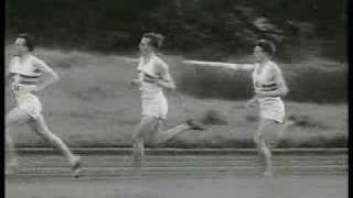 Roger Bannister breaks the four minute mile [upl. by Llesirg]