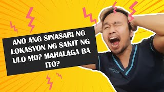 SHORTS HEADACHE MIGRAINE TENSION O CLUSTER HEADACHE  Tips ni Doc NEURO in Tagalog [upl. by Oisangi195]