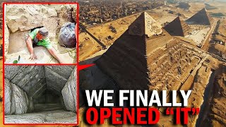 Scientists Finally Opened The Secret Chamber Inside Egypts Great Pyramid [upl. by Ahsiuq]