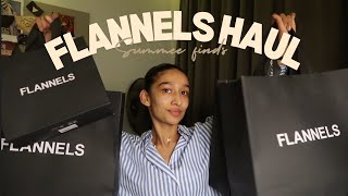 Huge Flannels summer haul 2024  Womens wear Designer finds petite girls  Tigma [upl. by Ahsak]