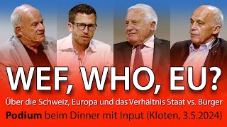 Peter Hahne Václav Klaus und Ueli Maurer im Gespräch mit Remko Leimbach in Kloten Teil 44 [upl. by Nahtnaoj7]