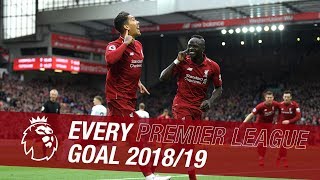 All 89 of Liverpools Premier League goals from the 201819 season [upl. by Sherer]