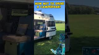 HOW NOT TO DRIVE A CAMPERVAN GEARS HELP TALBOT EXPRESS shorts talbots campervan oldcampervan [upl. by Nrublim]