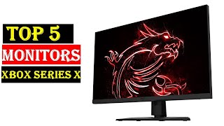 Top 5 Best Monitors For Xbox Series X in 2024  Best Monitors For Xbox Series X Review [upl. by Lea]