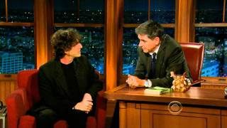 Neil Gaiman on Craig Fergusons Late Late Show June 28 2011 [upl. by Rehptosirhc]