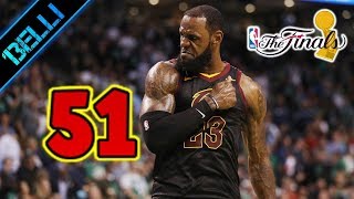 LeBron James quotE UN DIO GRECOquot 51 Punti G1 Finals 2018 vs Warriors Live🎙Flavio Tranquillo [upl. by Cuda]