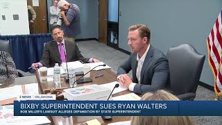 Bixby superintendent files civil suit against State Superintendent Ryan Walters [upl. by Kalam]