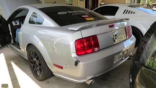 HOW TO CHANGE SPARK PLUGS AND COILS ON A 0509 MUSTANG GT EASY INSTALL [upl. by Nylauqcaj]