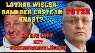 Ex RKI Chef Lothar Wieler weiß von NICHTS 🤷🏽‍♂️ ERINNERUNGSLÜCKEN Wieler der Wier [upl. by Inimak]